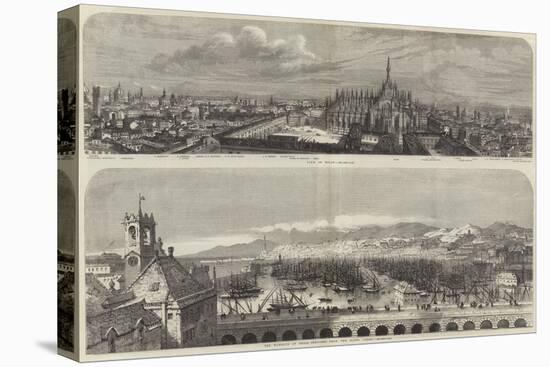 Views of Milan and Genoa-Samuel Read-Stretched Canvas