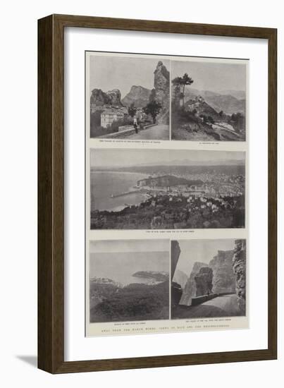 Views of Nice and the Neighbourhood-null-Framed Giclee Print