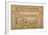 Views of Reception Rooms in Japan - Entertainments on the Day of the Rat in the Modern Style-Utagawa Toyoharu-Framed Giclee Print