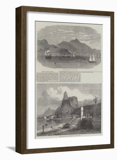 Views of Rio De Janeiro-null-Framed Giclee Print