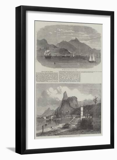 Views of Rio De Janeiro-null-Framed Giclee Print