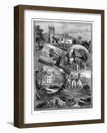 Views of Sandringham, Norfolk, 1887-null-Framed Giclee Print