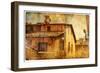Views of Siena in Vintage Style-Timofeeva Maria-Framed Photographic Print