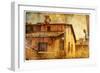 Views of Siena in Vintage Style-Timofeeva Maria-Framed Photographic Print