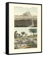 Views of Some Volcanoes in the Kingdom of New Spain in America-null-Framed Stretched Canvas