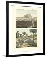 Views of Some Volcanoes in the Kingdom of New Spain in America-null-Framed Premium Giclee Print