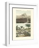 Views of Some Volcanoes in the Kingdom of New Spain in America-null-Framed Giclee Print