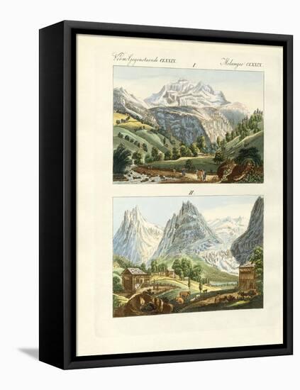 Views of Switzerland-null-Framed Stretched Canvas
