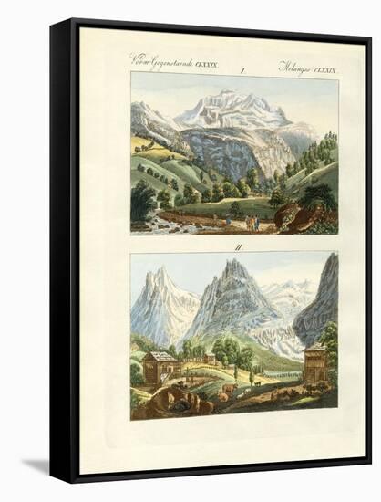 Views of Switzerland-null-Framed Stretched Canvas