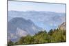 Views of the Bay of Kotor, Just Outside of Lovcen Nation Park, Njegusi, Montenegro, Europe-Charlie Harding-Mounted Photographic Print