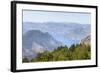 Views of the Bay of Kotor, Just Outside of Lovcen Nation Park, Njegusi, Montenegro, Europe-Charlie Harding-Framed Photographic Print