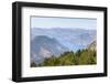 Views of the Bay of Kotor, Just Outside of Lovcen Nation Park, Njegusi, Montenegro, Europe-Charlie Harding-Framed Photographic Print