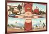 Views of the Brown Derby Restaurant, Retro-null-Framed Art Print