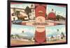 Views of the Brown Derby Restaurant, Retro-null-Framed Art Print