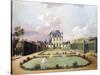 Views of the Chateau de Mousseaux and its Gardens-Jean François Hue-Stretched Canvas