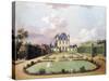 Views of the Chateau de Mousseaux and its Gardens-Jean François Hue-Stretched Canvas