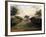 Views of the Chateau De Mousseaux and its Gardens-Jean-Francois Hue-Framed Giclee Print