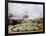 Views of the Chateau De Mousseaux and its Gardens-Jean-Francois Hue-Framed Giclee Print