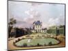 Views of the Chateau De Mousseaux and its Gardens-Jean-Francois Hue-Mounted Premium Giclee Print