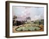 Views of the Chateau De Mousseaux and its Gardens-Jean-Francois Hue-Framed Giclee Print