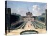 Views of the Chateau De Mousseaux and its Gardens-Jean-Francois Hue-Stretched Canvas