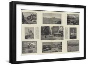 Views of the City and Harbour of Marseilles-George L. Seymour-Framed Giclee Print