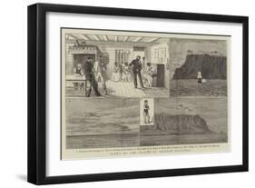 Views of the Island of Tristan D'Acunha-Alfred Chantrey Corbould-Framed Giclee Print