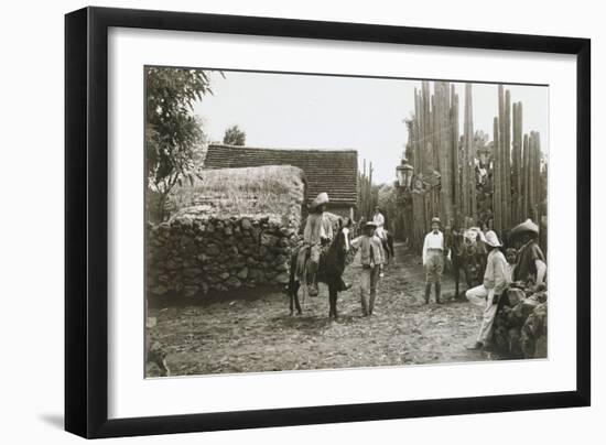 Views of the Mexican Revolution-null-Framed Giclee Print