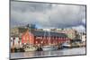 Views of the Port City of Lerwick, Shetland Islands, Scotland, United Kingdom, Europe-Michael Nolan-Mounted Photographic Print