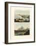 Views of the Sulphur Mountains in Iceland-null-Framed Giclee Print