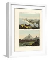 Views of the Sulphur Mountains in Iceland-null-Framed Giclee Print
