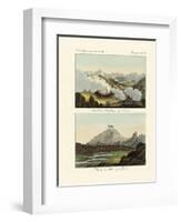 Views of the Sulphur Mountains in Iceland-null-Framed Giclee Print