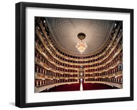 Views of the Teatro Alla Scala-Piermarini Giuseppe-Framed Photographic Print