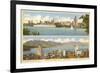 Views of Vancouver, British Columbia-null-Framed Premium Giclee Print