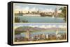 Views of Vancouver, British Columbia-null-Framed Stretched Canvas