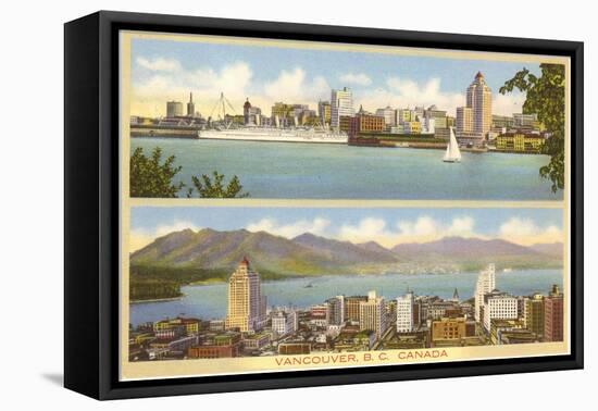 Views of Vancouver, British Columbia-null-Framed Stretched Canvas