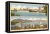 Views of Vancouver, British Columbia-null-Framed Stretched Canvas
