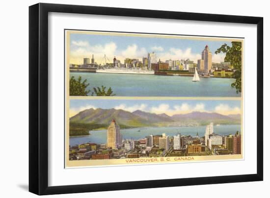 Views of Vancouver, British Columbia-null-Framed Art Print