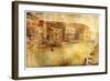 Views of Venice in Vintage Style-Timofeeva Maria-Framed Art Print