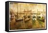 Views of Venice in Vintage Style-Timofeeva Maria-Framed Stretched Canvas