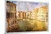 Views of Venice in Vintage Style-Timofeeva Maria-Mounted Art Print