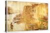 Views of Venice in Vintage Style-Timofeeva Maria-Stretched Canvas