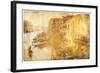 Views of Venice in Vintage Style-Timofeeva Maria-Framed Art Print