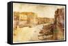 Views of Venice in Vintage Style-Timofeeva Maria-Framed Stretched Canvas