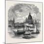 Views on the Embankment, London, 1870, UK-null-Mounted Giclee Print