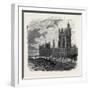 Views on the Embankment, Westminster, London, 1870, UK-null-Framed Giclee Print