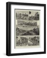 Views on the Route of the Panama Canal-Johann Nepomuk Schonberg-Framed Giclee Print