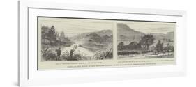 Views on the Route of the Projected Railway in the Blue Mountain District of New South Wales-null-Framed Giclee Print