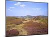 Views over Caradoc, Lawley and the Wrekin from the Long Mynd, Church Stretton Hills, Shropshire, En-Peter Barritt-Mounted Photographic Print