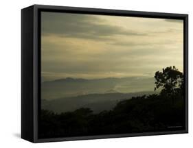 Views Over the Central Valley Near San Jose, Costa Rica, Central America-R H Productions-Framed Stretched Canvas